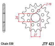 Звезда ведущая JTF423