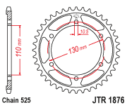 Звезда ведомая JTR1876