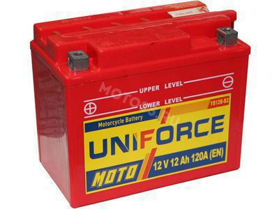 Аккумулятор Uniforce 12N12A-4A (12V, 12Ah, 120A)