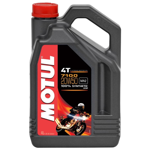 Масло Motul 7100 4T (Моторное масло 7100 4T 20W50 4л 104104)