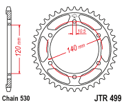 Звезда ведомая JTR499
