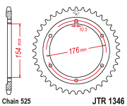 Звезда ведомая JTR1346