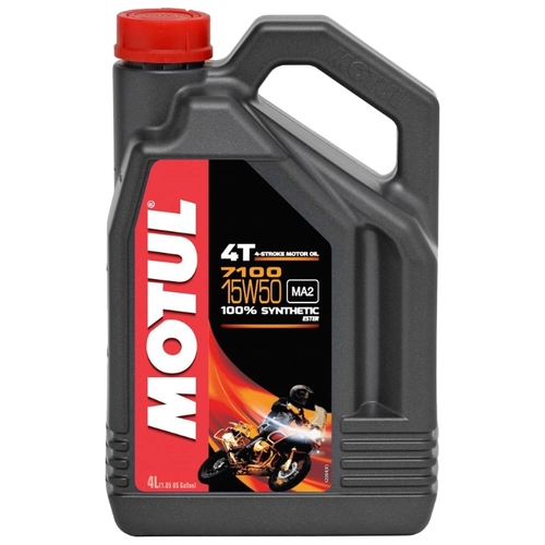 Масло Motul 7100 4T (Моторное масло 7100 4T 15W50 4*4л, 104299)