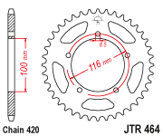 Звезда ведомая JTR464