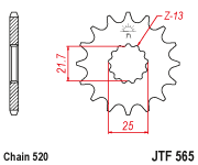 Звезда ведущая JTF565