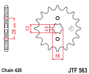 Звезда ведущая JTF563