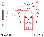 Звезда ведущая JTF517